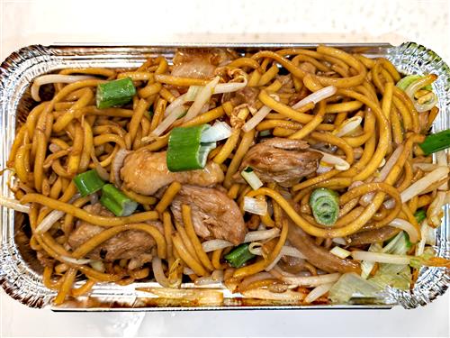 22D________ fried noodles with roast DUCK